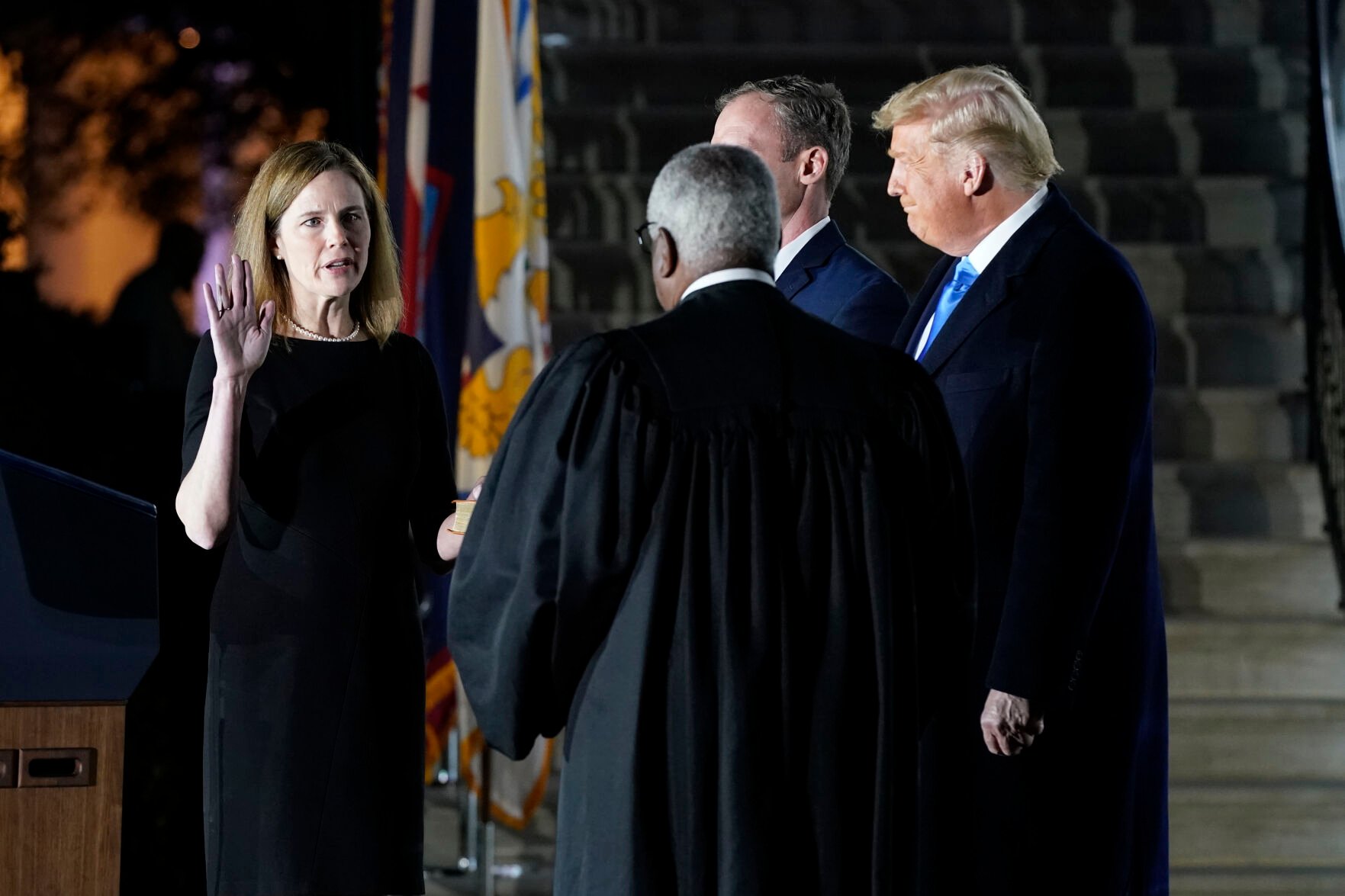 Amy Coney Barrett sworn in